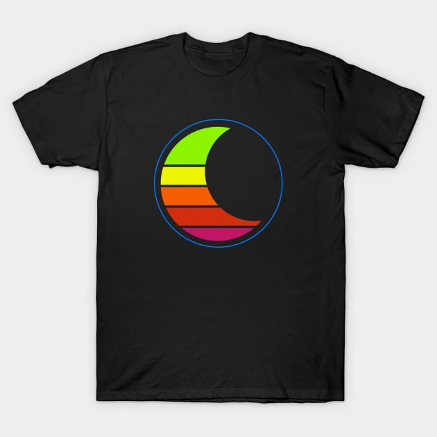 Vapor Moon T-Shirt by Durvin